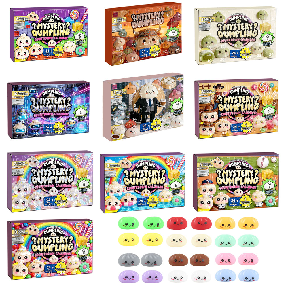 Art Craft Party - Kalendarz Adwentowy Niespodzianka Dumpling Blind Box