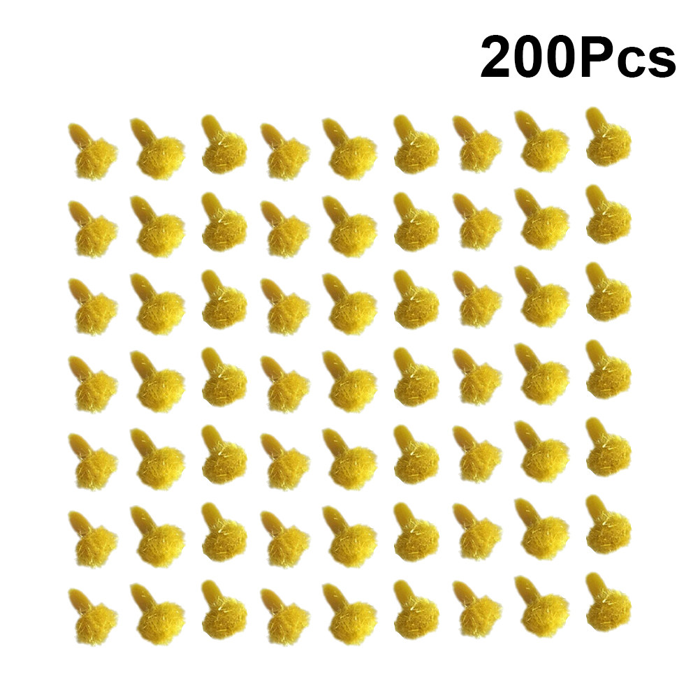 Art Craft Accessories - 200 sztuk żywych szypułek słonecznika –