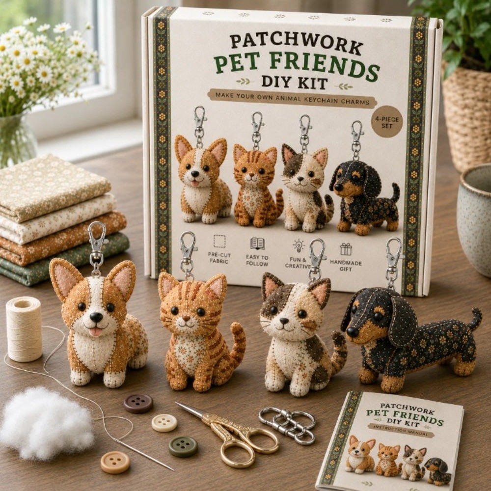 Unique Art Craft - Gotowy Zestaw do Szycia z Filcu