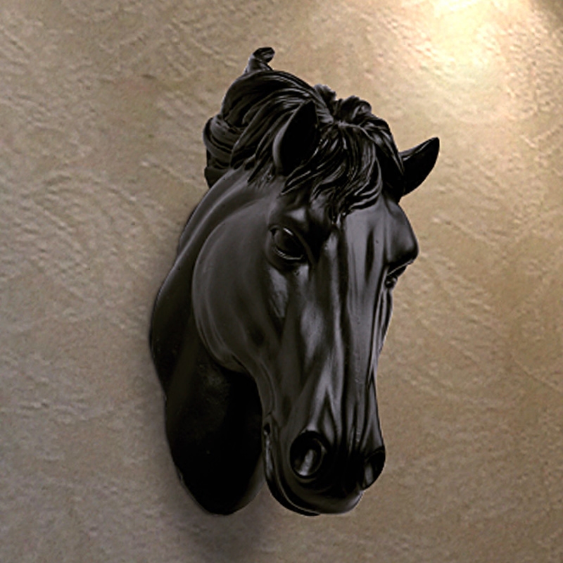 Art Craft Horse - Trójwymiarowa rzeźba z żywicy przedstawiająca głowę