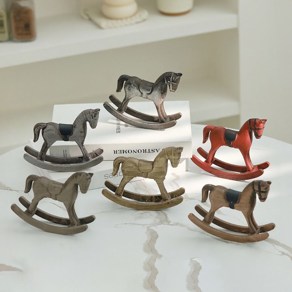 Drewniany Koń Drewniany Koń na – Art Craft Horse recenzja i cena