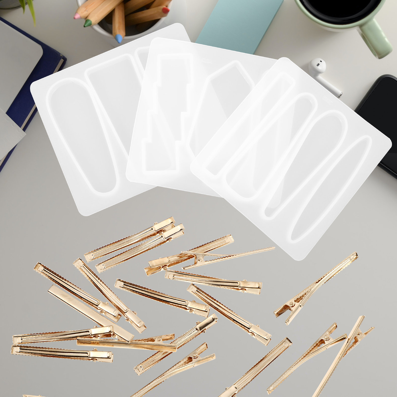 1 zestaw silikonowych foremek  – Art Craft Accessories recenzja i cena