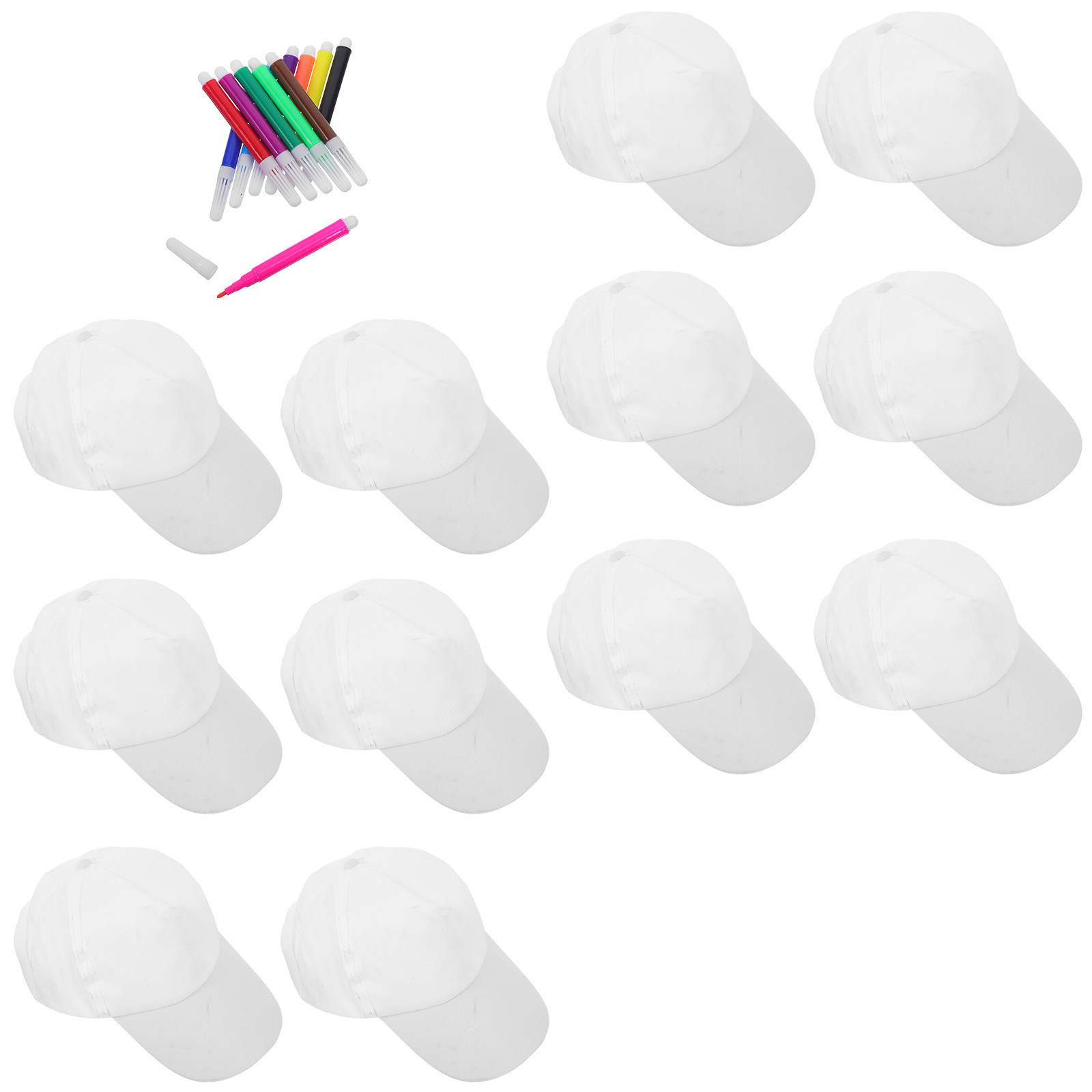1 zestaw czapek baseballowych  – Art Craft Party recenzja i cena
