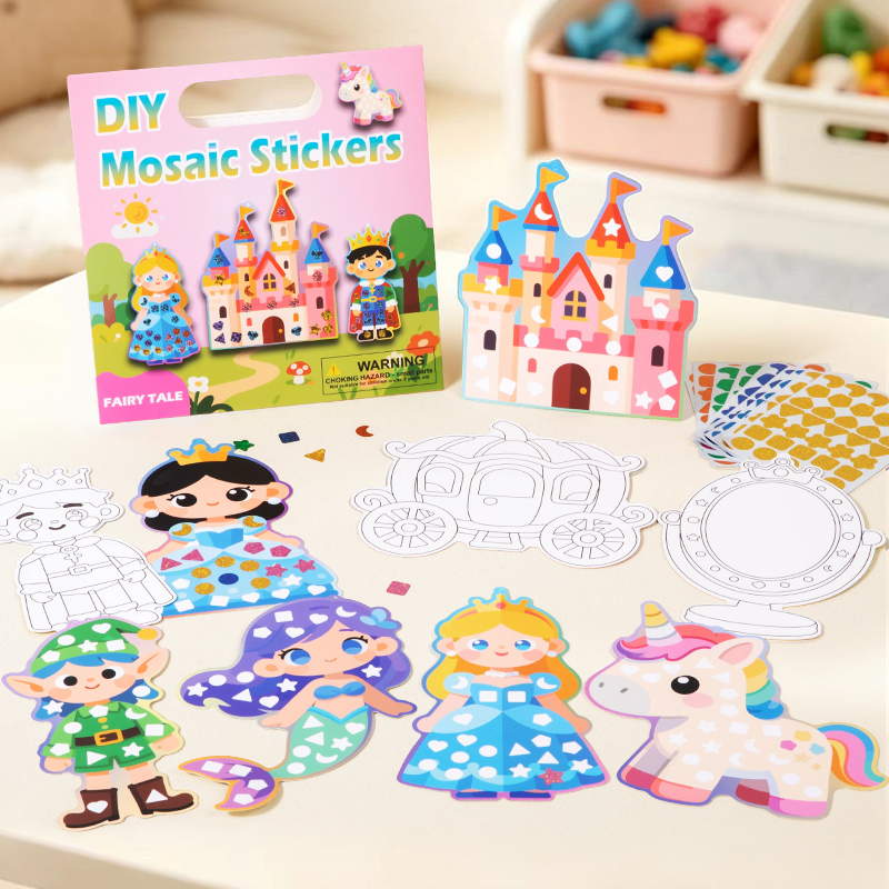 Naklejki mozaikowe z efektem l – Art Craft 2 Year Olds recenzja i cena