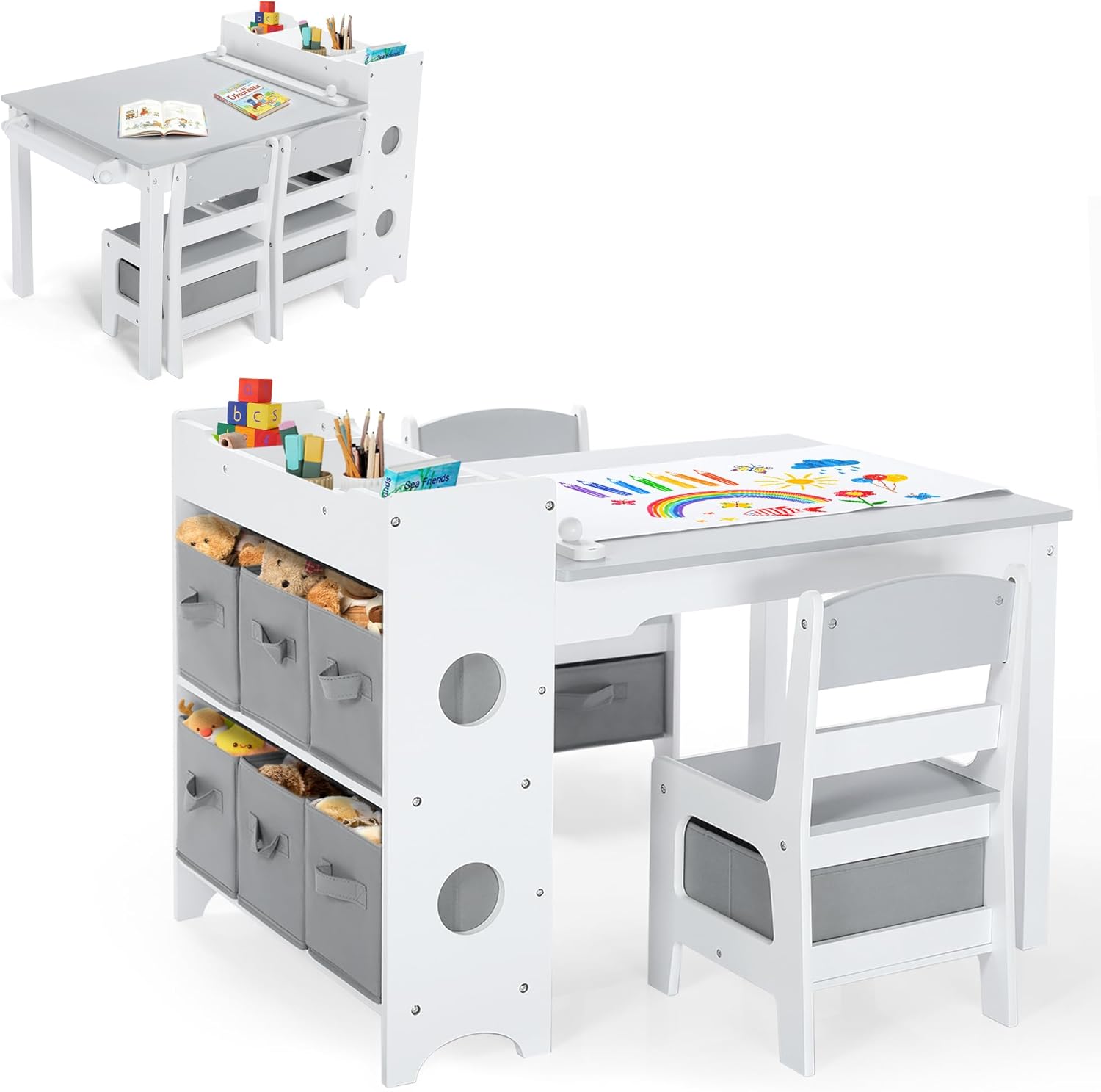 Zestaw stolik i krzesło dla dz – Art And Craft For Nursery recenzja i cena