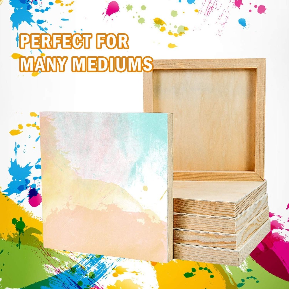 6 sztuk paneli drewnianych do  – Art Craft Board recenzja i cena