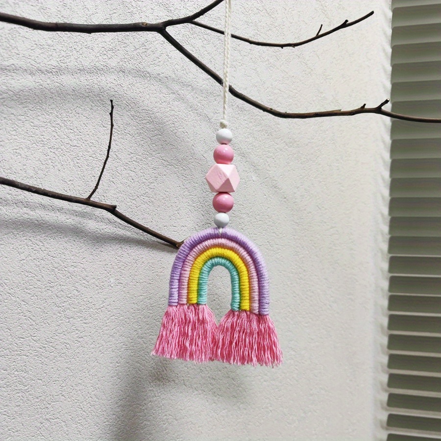 Tęczowe dzwonki wietrzne, tkan – Art And Craft For Nursery recenzja i cena
