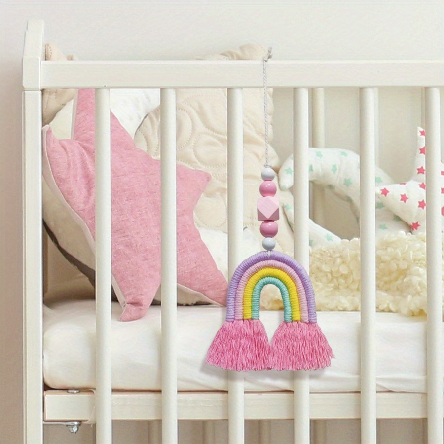 Tęczowe dzwonki wietrzne, tkan – Art And Craft For Nursery recenzja i cena