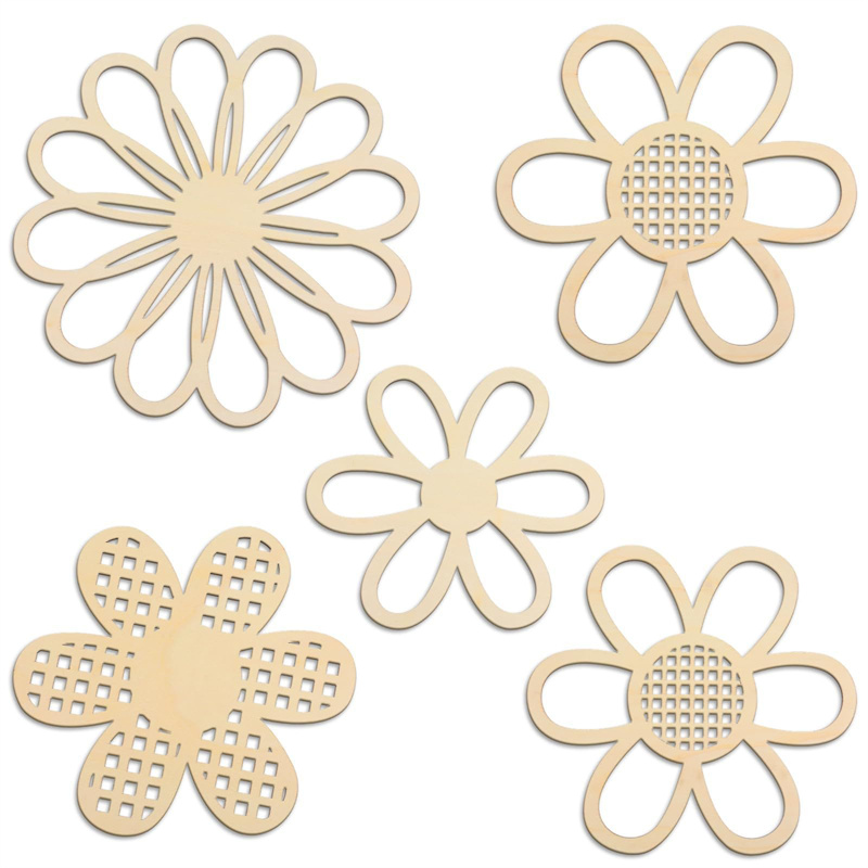 5 szt. Drewniany Zestaw Dekora – Art And Craft For Nursery recenzja i cena