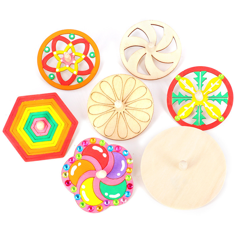 16 szt. Drewnianych Kółek do K – Art Craft Ideas For Kids recenzja i cena