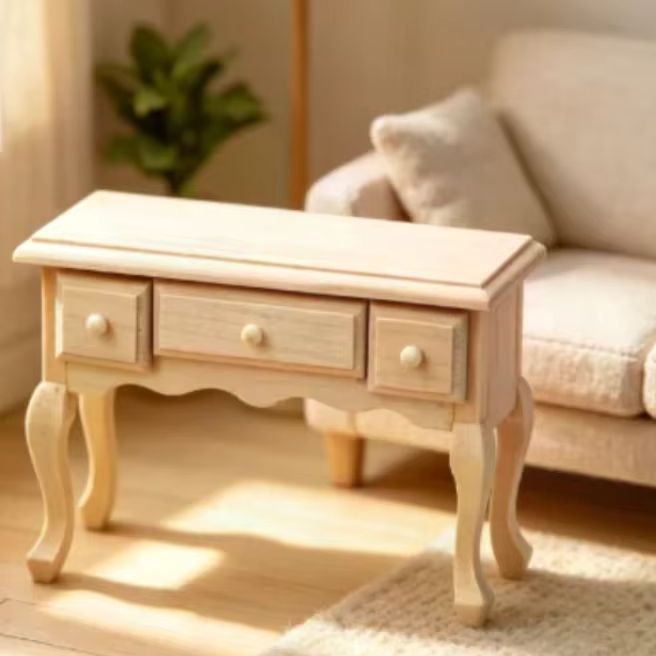 Miniaturowy drewniany stół do  – Art Craft Table recenzja i cena