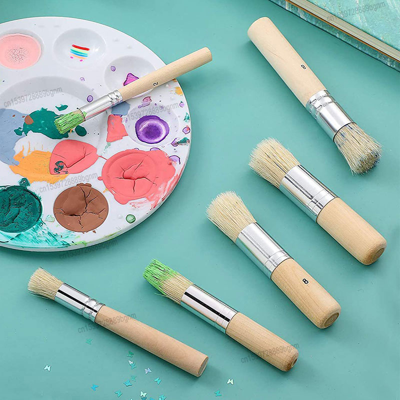 3/6 szt. Pędzle do malowania s – Art Craft 2 Year Olds recenzja i cena