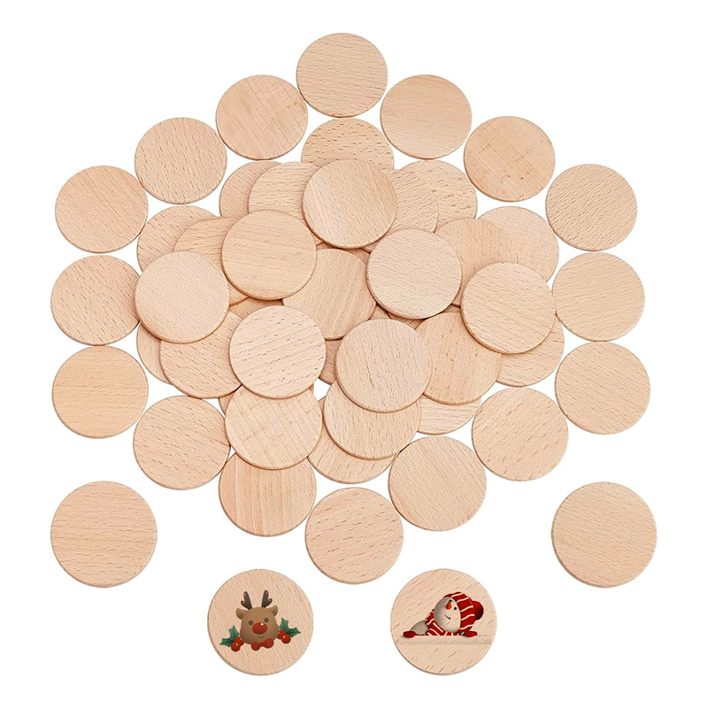 Monety z naturalnego drewna bu – Letter S Art Craft recenzja i cena