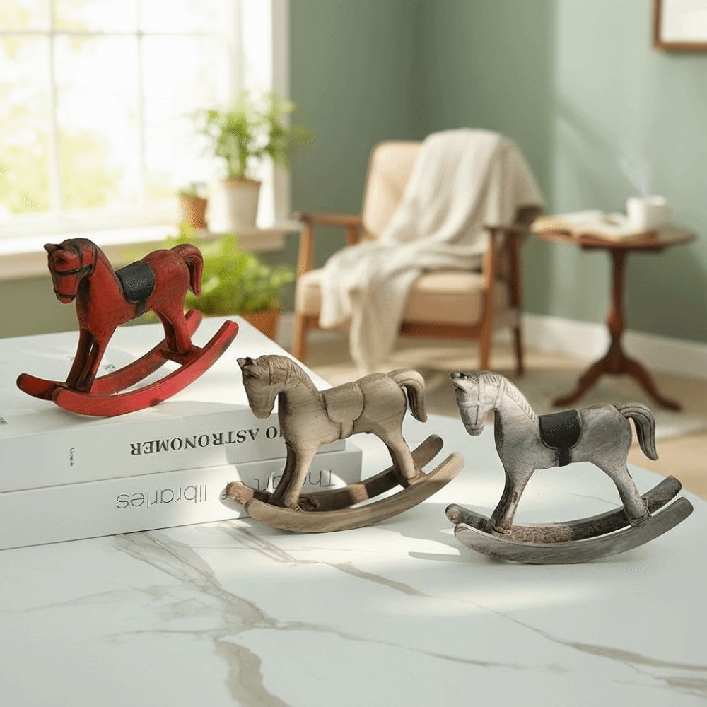 Kreatywny Design Drewniany Koń – Art Craft Horse recenzja i cena