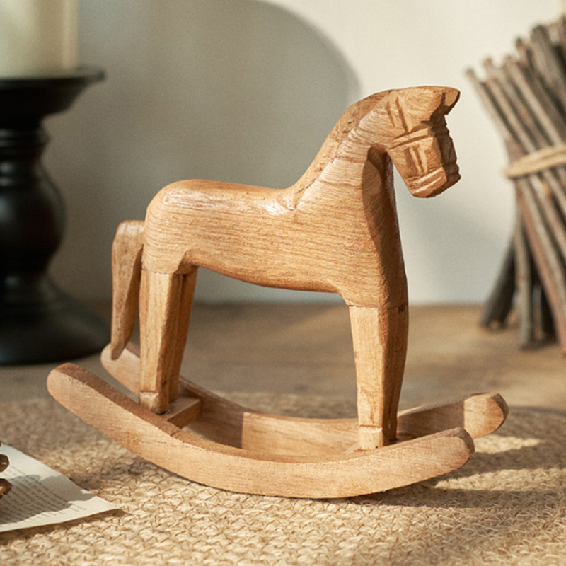 Drewniane rękodzieło Koń na bi – Art Craft Horse recenzja i cena