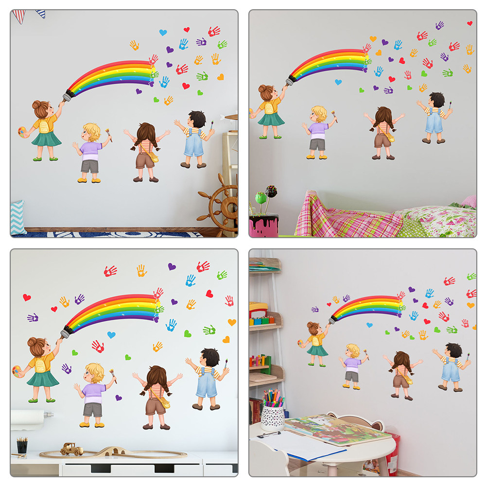 DIY Samodzielna tęczowa dekora – Art And Craft For Nursery recenzja i cena
