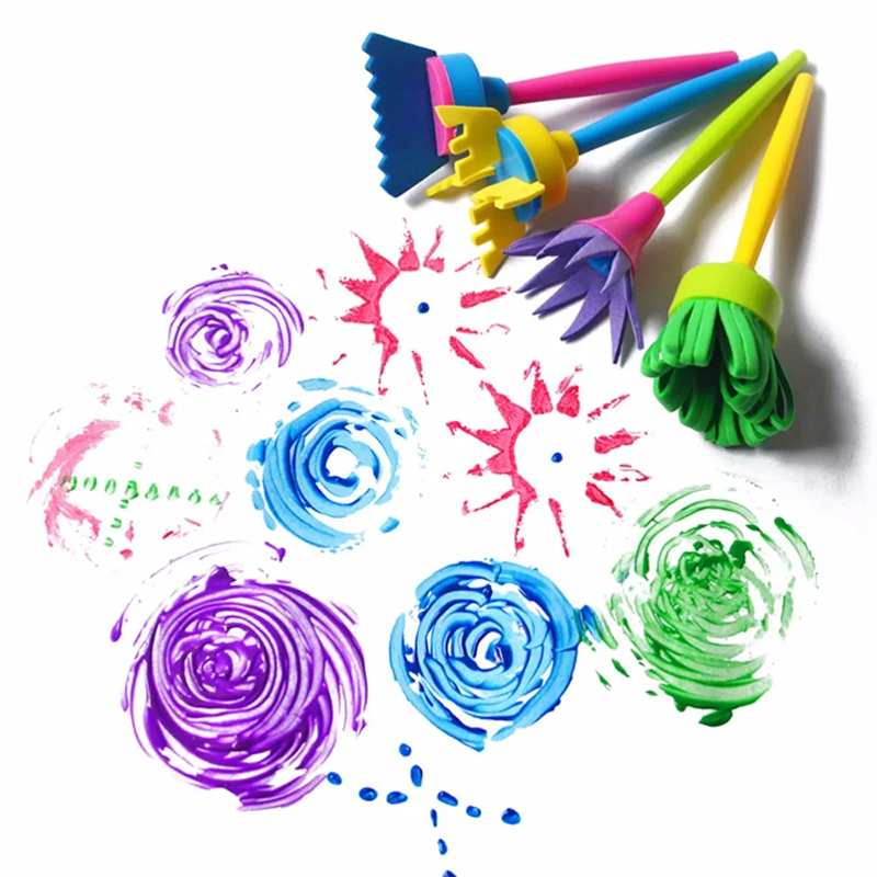 Zestaw gąbek i pędzli do malow – Art Craft Workshop recenzja i cena